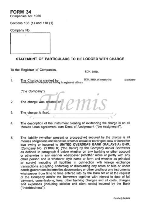 Company Secretary Malaysia :: SSM Forms vs Sections
