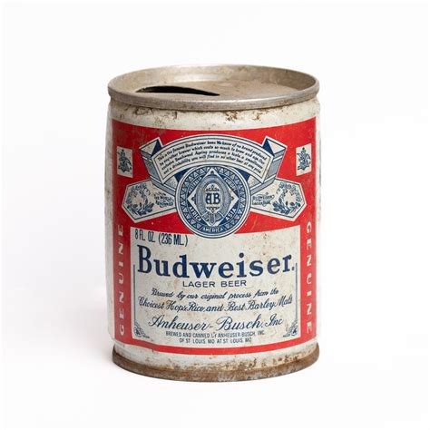 Vintage Budweiser Beer Can - 8oz – Gladfellow