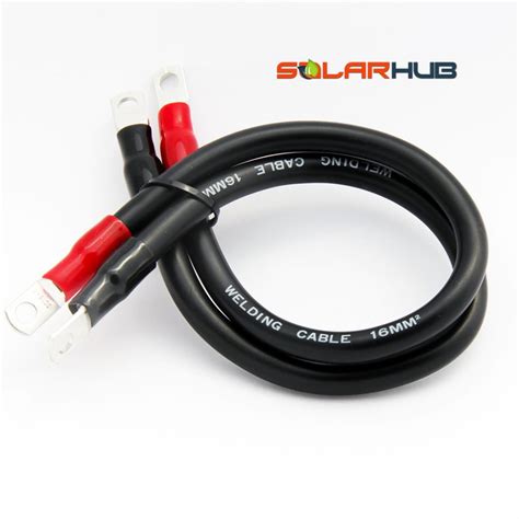 DC Jumper Cable 16mm2 / 6AWG – SolarHUB