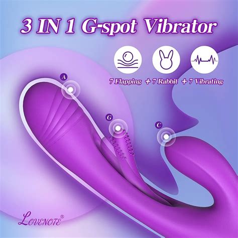 Flapping Vibrator Dildo G Spot Rabbit Vibrator Rechargeable Sex Toys ...