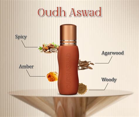 Buy Oudh Aswad Attar 6ML – Bold & Long-Lasting Fragrance – Meena Fragrances
