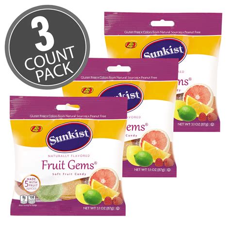 Sunkist® Candy: Fruit Gems®, Jelly Beans