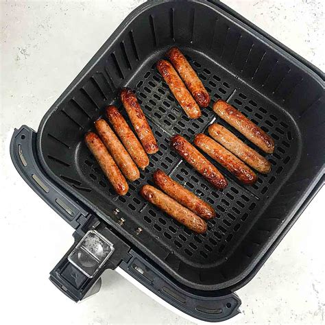 Breakfast sausage in air fryer - Air Fryer Yum
