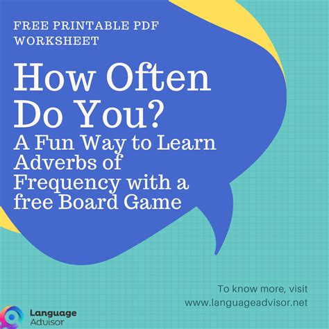 How Often Do You? - Language Advisor