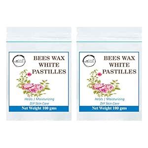 Buy Zenvista Pure Natural Unrefined Raw Organic Beeswax Pastilles For ...