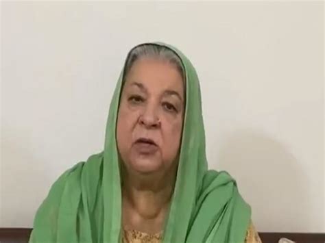 Pak: Lahore court sends PTI leader Yasmin Rashid to 14-day judicial ...