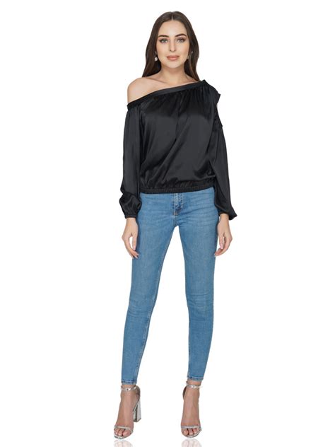 Attic Salt Off Shoulder & Cold Shoulder Green Top