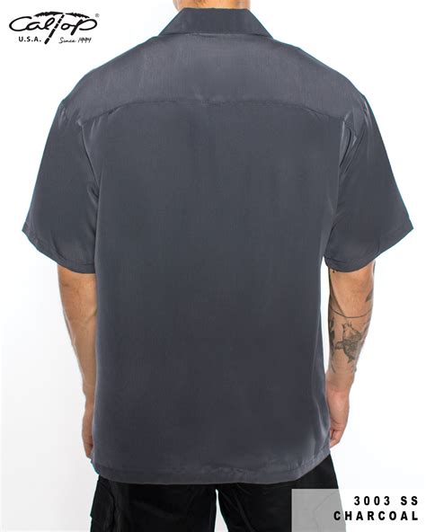 3003 Short Sleeve Solid Color, Charcoal
