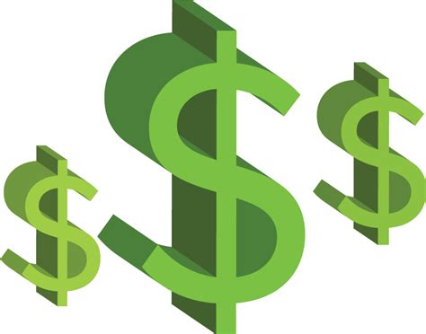 Dollar Transparent Vector - Transparent Background Money Sign Clip Art ...