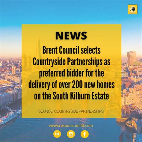 ‏🗞️ Development news: Brent Council selects Countryside Partnerships as ...