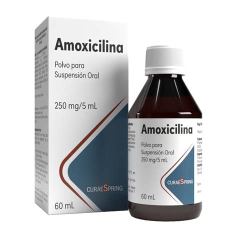 Amoxicilina 250mg/5ml Suspensión Oral x 60 ml | Productos | Salcobrand