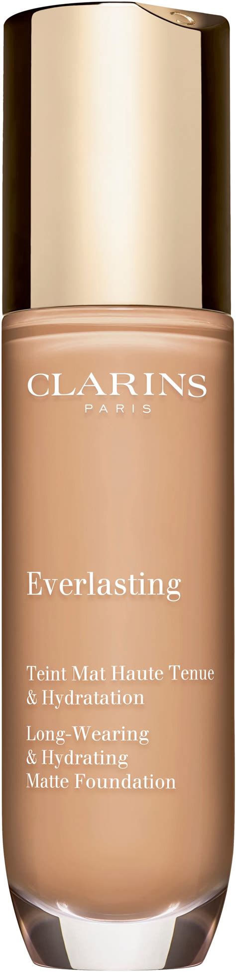 Clarins Everlasting Long-Wearing & Hydrating Matte Foundation 110N ...