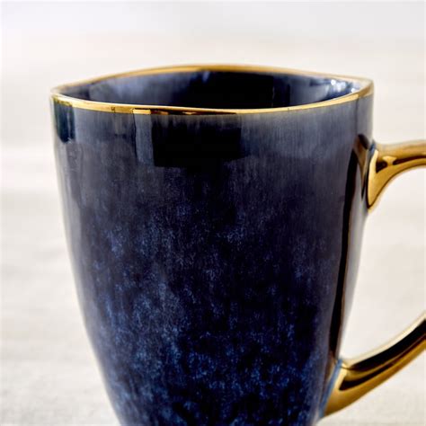 Buy Carlington Reactive Stoneware Coffee Mug - 365ml from Home Centre ...