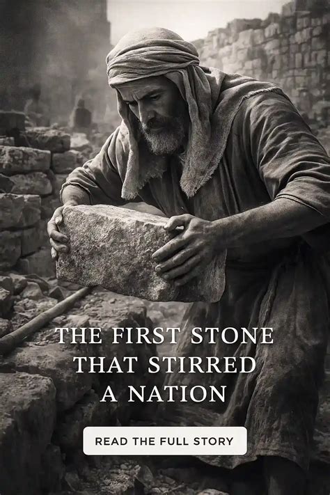 Eliashib: The High Priest Who Lifted The First Stone