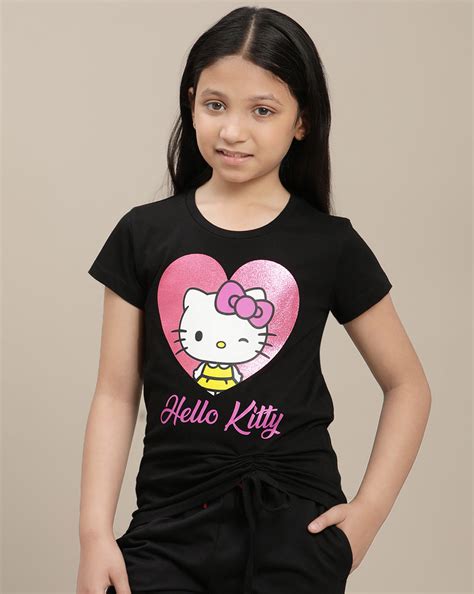 Hello Kitty Regular Fit Tshirt For Girls – Kidsville