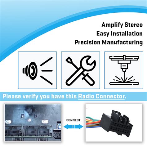 Fit Chevy GMC Cadillac Factory Radio Add A Subwoofer | Ubuy India