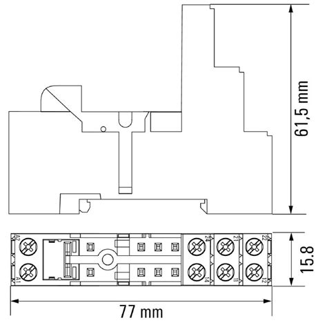Relay socket | SRC-I 2CO | 8869490000