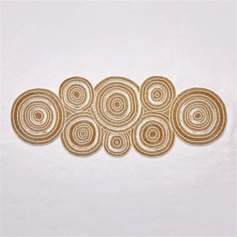 Buy Corsica Moksha Beaded Table Runner from Corsica by Home Centre at ...