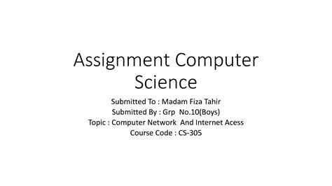 Computer Science Presentation Examples 的图像结果