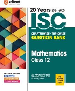(OLD Edition) 20 Years 20242005 ISC Chapterwise Topicwise Question Bank ...