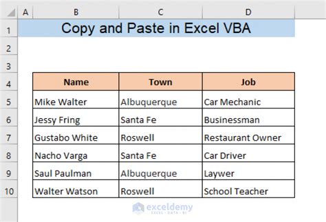 Image result for Copy and Paste VBA Excel Worksheet Columns