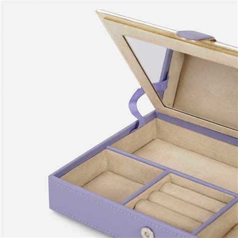 Shop Purple Faux Leather Jewellery Box - at Best Price Online in India
