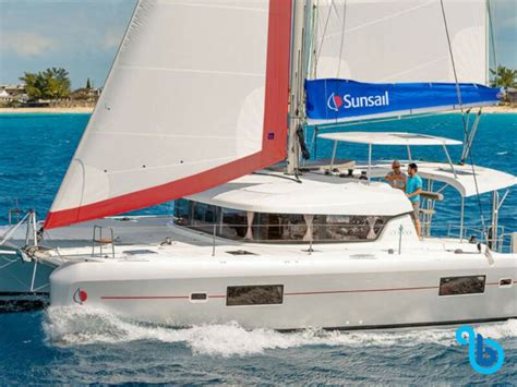 Catamaran Sunsail Lagoon 424 "" is located in :marina, Caribbean. Built ...