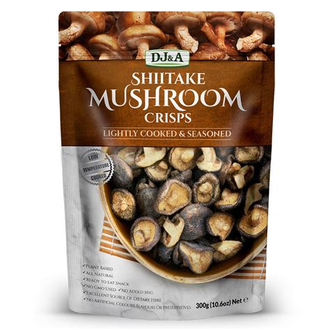 DJ&A Shiitake Mushroom Crisps, 300g |Costco UK | Costco UK