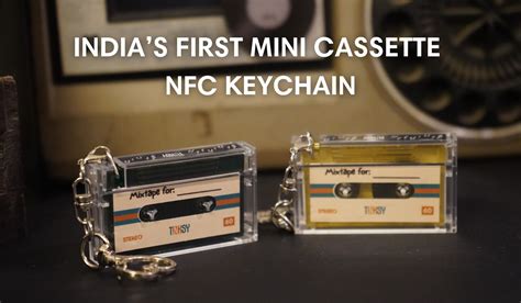 India’s first Mini Cassette NFC keychain - CassetteTag – Tinksy