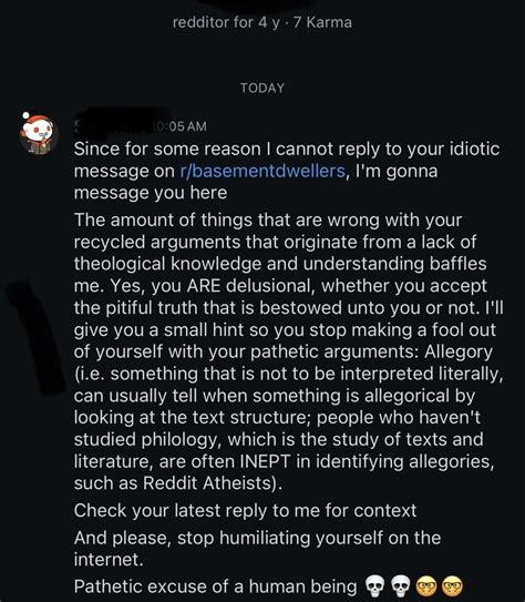 Got under their skin! : r/Antitheism