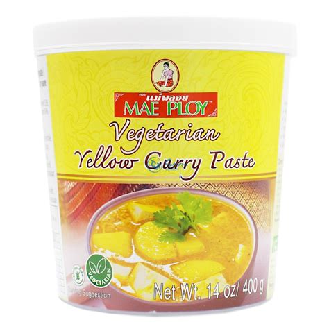 Mae Ploy Thai Curry GELB VEGETARISCH 400g