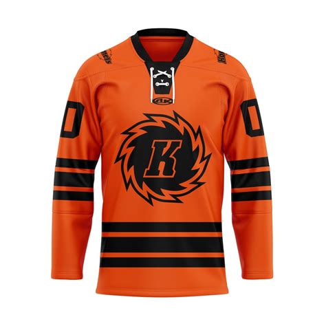 ECHL Fort Wayne Komets Personalized 2025/26 Neon Lace Hockey Jersey ...