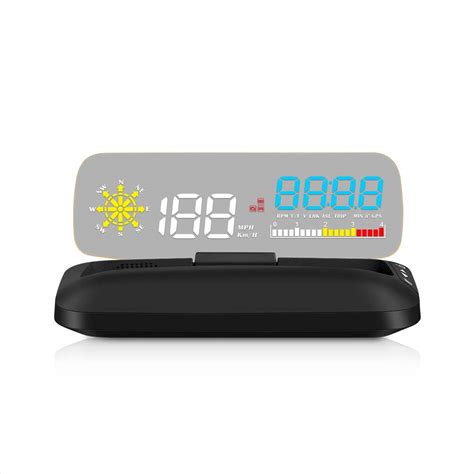Wiiyiicar Hud C5 Head Up Display Obdii And Gps Scanner | Desertcart INDIA