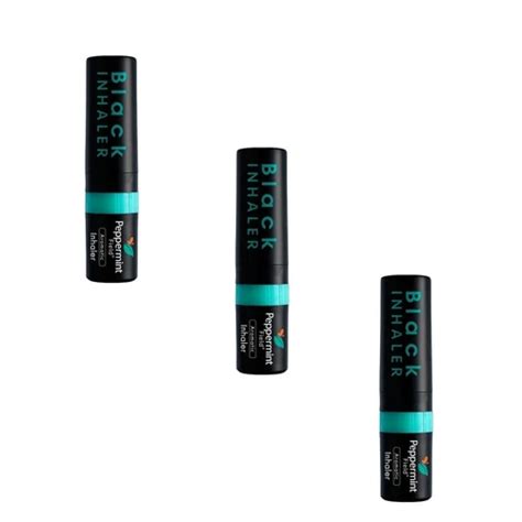 Peppermint Field Black Inhaler - Menthol Relief for India | Ubuy