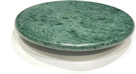 URBAN HAAT Marble Chakla/ Roti Maker Rolling Board, 10 inch, Green ...