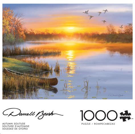 Darrell Bush: Autumn Solitude 1000 Piece Puzzle