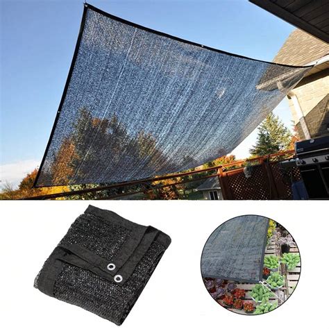 1pc LOVE STORY 2/3/3.6/5/6m 55% Sun Shade Cloth Mesh Tarp With Grommets ...