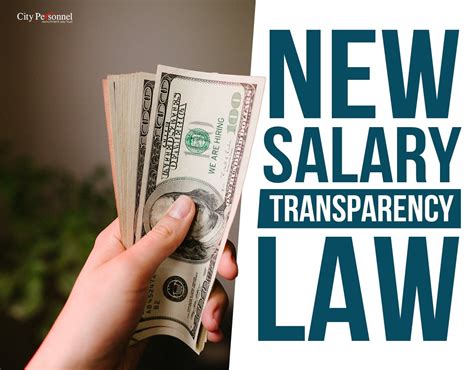 New Salary Transparency Law - City Personnel
