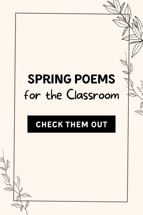 Image result for Spring Poem Grade 12