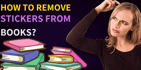 Image result for Remove Stickers from Books