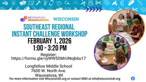 Southeast Regional Instant Challenge (IC) Workshop, Longfellow Middle ...