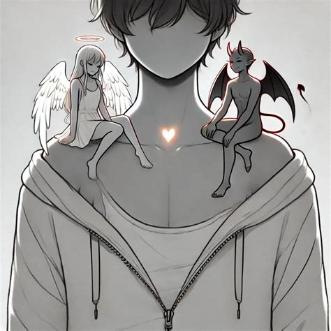 Angel and Devil on your shoulder