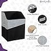 PrettyKrafts 75 L Laundry Basket for Clothes with Lid | Laundry Bag ...