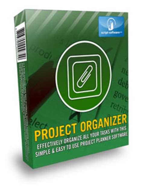 Project Organizer Software 的图像结果