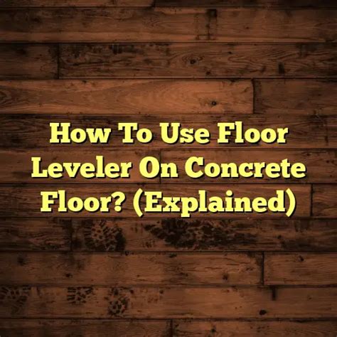 Image result for Floor Leveler Coverage Chart