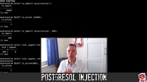 PostgreSQL Injection 的图像结果