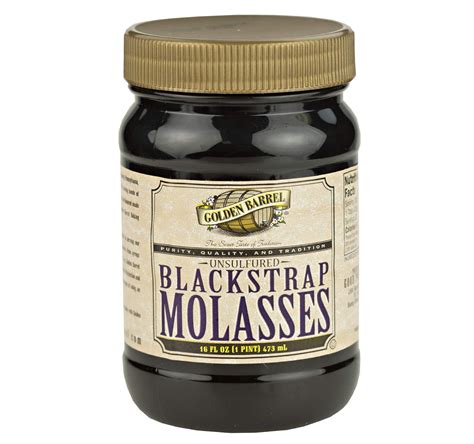 Buy Golden Barrel Molasses Unsulfured Blackstrap Molasses, 2-Pack 16 oz ...