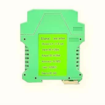Signal Isolator Transmitter Splitter DC Analog Signal Splitter Current ...