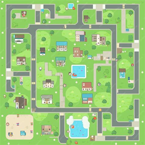 Cartoon Map Home 的图像结果