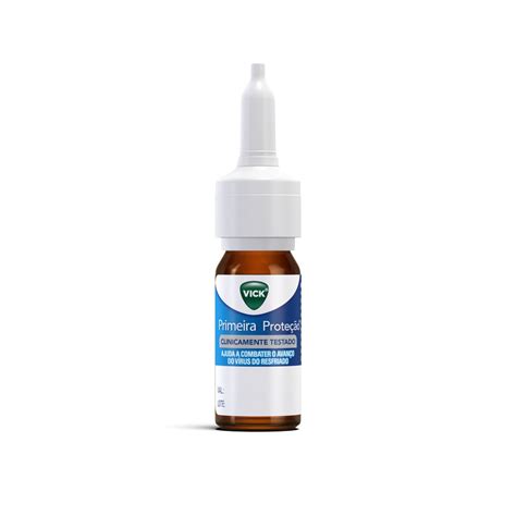 Spray Nasal Vicks Vick Primeira Proteção Nasal Spray ajuda a prevenir da gripe e resfriado 15 ml ...